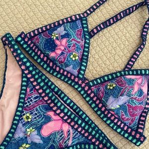 Victoria Secret Floral Bikini Swimsuit